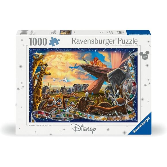 Ravensburger Disney Collector’s Edition: Lion King 1000 Piece Puzzle (sealed box - Picture 1 of 3